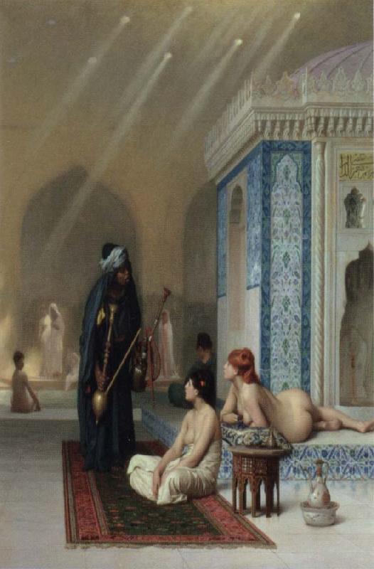 Jean-Leon Gerome Pool in a Harem Germany oil painting art